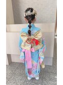 七五三ヘアセット・着付け 12