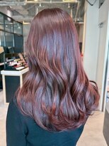 アイティーバイアルバム 北千住店(IT by ALBUM)&nbsp;ロングくびれヘア美髪韓国ヘアチェリーブラウン_ba551481