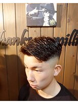 サンフラット(Sun Flat)&nbsp;アップバング×フェード