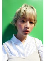 キジ(KIJI) ハンサムショート/ホワイトアッシュ/ハイトーン/ホワイトカラー