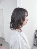 ＊ゆるふわパーマボブウェーブニュアンスパーマ大人ボブパーマ