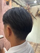 ロッソバイアルター 鎌取(ROSSO by aL-ter)&nbsp;スパイキーショート/ブルーブラック/フェザーパーマ/鎌取/石橋