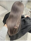 くびれヘア/アプリコットオレンジ/夏のヘアアレンジ/梅田