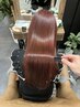 【新加入スタイリスト応援キャンペーン】リタッチカラー＋髪質改善ストレート