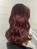 ココ 原宿(KOKO)&nbsp;大人ガーリー/ダークアッシュ/ミディアムレイヤーカット