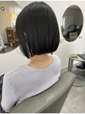 前下がり切りっぱなしボブ