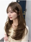 【松澤美穂】透明感モテヘア