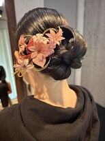 ラフテル(RAFTEL) つやタイト和装ヘア【山科ヘアセット/山科着付け/和装セット】