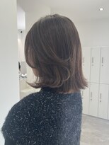 グラムヘアー(GLAM HAIR)&nbsp;切りっぱなし外ハネフェイスレイヤー