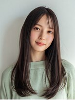 ロディーナコク 大口 新子安(rodina.coc)&nbsp;ミルクティーブロンド/ダークブルー/デジタルパーマ/大口新子安