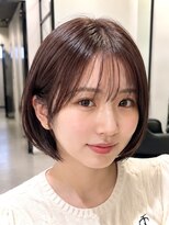 フリック 京都河原町店(FLICK) ★ひし形レイヤーボブ/ショートボブ/シースルーメテオストレート