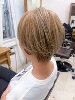 アーシェ 横浜店(A'SHE)&nbsp;ブリーチで叶えるベージュショート