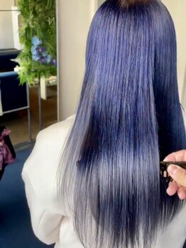ダブル アンダーバー サロン(W_SALON)の写真/【河原町3分】乾燥やカラーによるダメージ・パサつきを髪質改善TRで内部から補修！潤いたっぷりの艶髪に♪