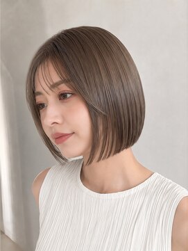 クラン(clan) イメチェンヘアスタイル 、ピンクベージュ、アンブレラカラー