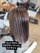 シャルシェ(Chercher)&nbsp;ハイライトCOLOR★ミルクティベージュ