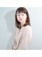 【vifreve】浮田有人☆大人可愛い柔らかストレートの小顔ロブ