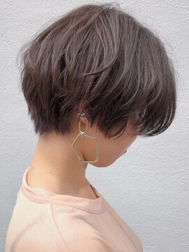 サル(saru) ☆ハンサムショート×グレージュ☆
