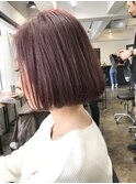 ケアブリーチピンクパープルグレイ【池袋/20代/30代/40代】