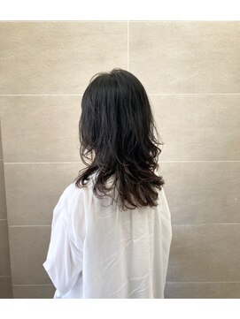 ボネッカ 鶴見(BONECCA) ウルフ×パーマ　　　#片岡美里