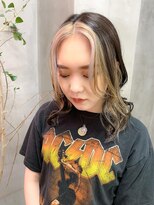 テトヘアー(teto hair) 前髪ハイライト、インナーカラー、ローライト、ツートーンカラー