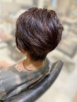 オリジンズ ヘアー(Origins hair) 無造作カール×丸みショート☆抜け感マッシュボブ♪[40代/50代]