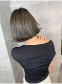 切りっぱなしスタイル