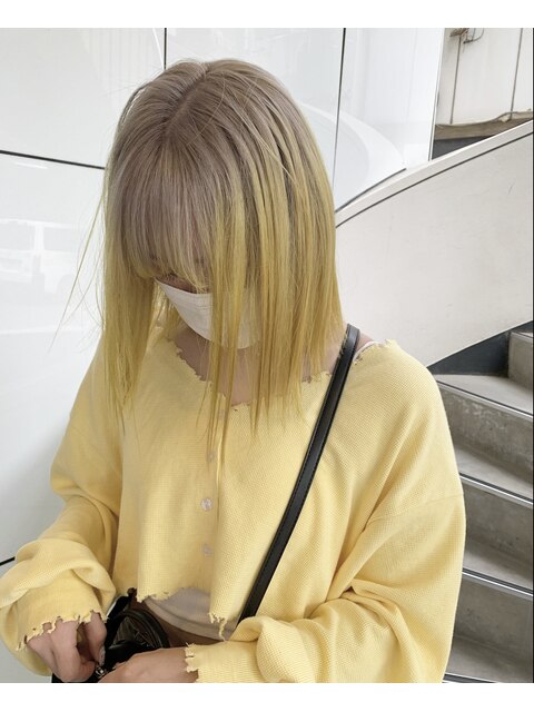 【 roots color × yellow 】