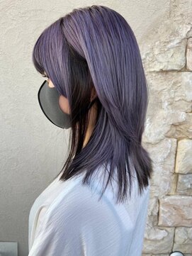 アルピナ 上小塙店(alpina) 逆インナーカラー×ラベージュ