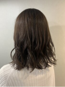 エイム ヘア リアム 調布店(eim hair liam) 外ハネカーキグレージュ