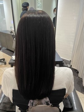 ラブクロムトーキョー オモテサンドウ(LOVECHROME OMOTESANDO) 美髪ストレート　髪質改善　簡単スタイリング