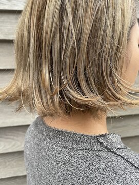 ワイズヘアースタジオ(y'z hair studio) ハイトーン×ボブ