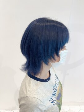 アマンドール(Aman D'or) ネイビー×ウルフ