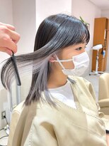 マックス フォー ヘアー(MAX FOR HAIR) 【デザインカラー】艶髪インナーホワイトカラー◎