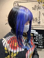 イノセンツ(Innocent'S) バイカラー/アメジストブルー/前下がり