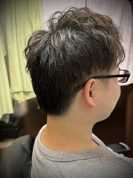 ヒロギンザ 新橋銀座口店(HIRO GINZA) 【形状記憶パーマ】ツーブロックスタイル！