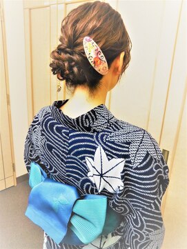 横濱ハイカラ美容院(haikara美容院) 浴衣着付けとヘアセット