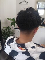 ユニ ヘアサロン イシグロ(yuni HAIRSALON ishiguro)&nbsp;パーマを生かしたカット