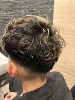 プレミアムバーバー 目黒店(PREMIUM BARBER produce by HIRO GINZA)&nbsp;パーマ×フェード