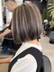 ブレス ヘアデザイン(BLESS hair design)の写真/立体感と明るさが出るハイライト、より自然な仕上がりになるバレイヤージュが人気！大人可愛いスタイルに♪