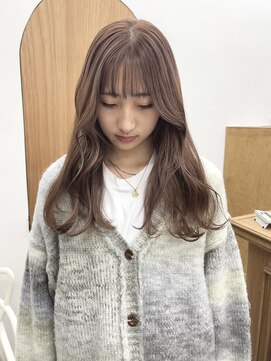 スワッグ(Swag) hazel beige/顔まわりサイドバング