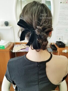 イムス マドモアゼル(imus madomoazel) シニョンヘアアレンジ