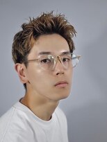 プレミアムバーバー 目黒店(PREMIUM BARBER produce by HIRO GINZA) 束感アップバングショート