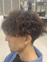 グランデュール 焼津店(GRANDEUR)&nbsp;メンズマッシュ ツイストパーマ スパイラルパーマ 波巻きパーマ