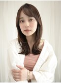大人かっこいいミディアムレイヤー