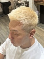 ブラッシュ アップ(Brush Up)&nbsp;金髪×フェードショート