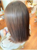 ミディアムボブの髪質改善☆