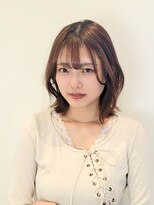 ヘアアンドメイク ニューヨーク ニューヨーク 長岡天神店(Hair&Make NYNY)&nbsp;ミディアムボブ/ミディアムスタイル/外ハネボブ