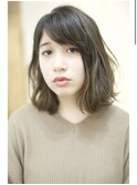 オリーブベージュ大人ミディアム