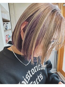 ナージーカフナ(NAJEY cafna) セクションカラー