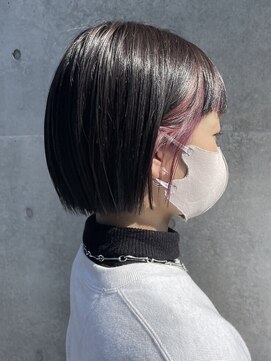 アイリス(AIRIS) ぱつっとボブ×フェイスフレーミングカラー